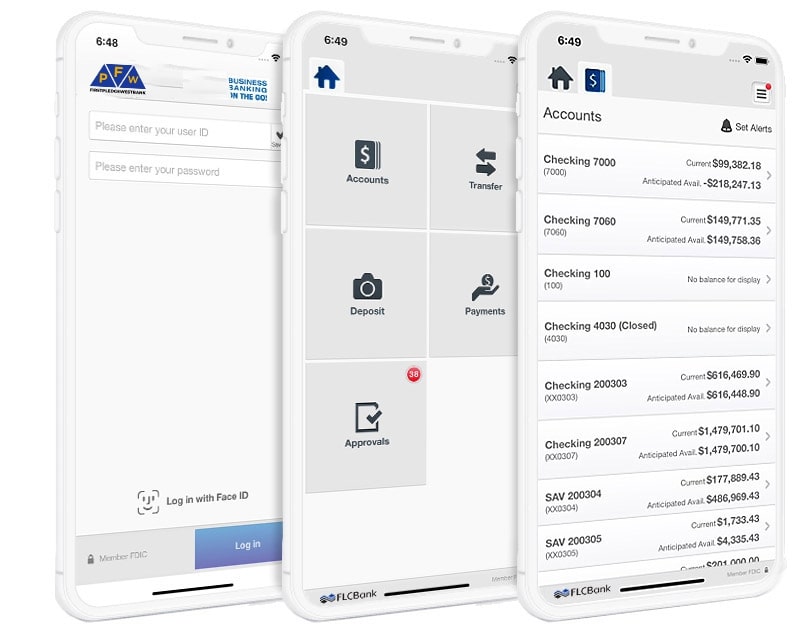 FLCBank Business App